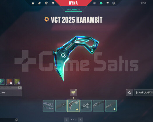 VCT 25 KARAMBİT/BLACK KELEBEK/CYRAX MAİL HESAP