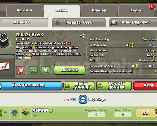 9 LEVEL KLAN ACİL SATILIK