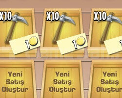 50 Adet Kazma