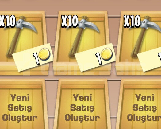 50 Adet Kazma