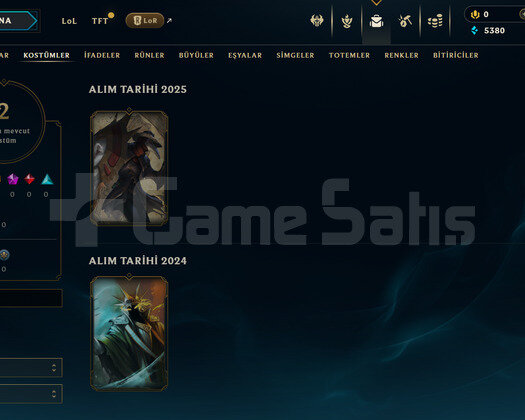 EUW Geçen Sezon Gold | 2 Kostüm - 33 Hero | LoL He