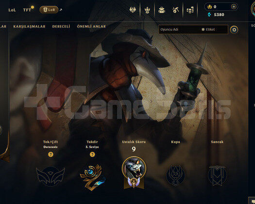 EUW Geçen Sezon Gold | 2 Kostüm - 33 Hero | LoL He
