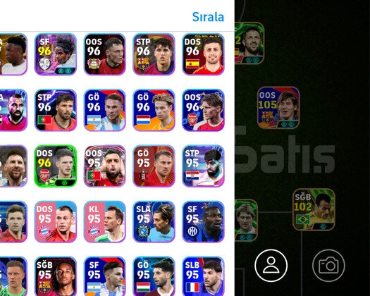 3155KG 105 Messi ve 102 Drogba mainlik!!!