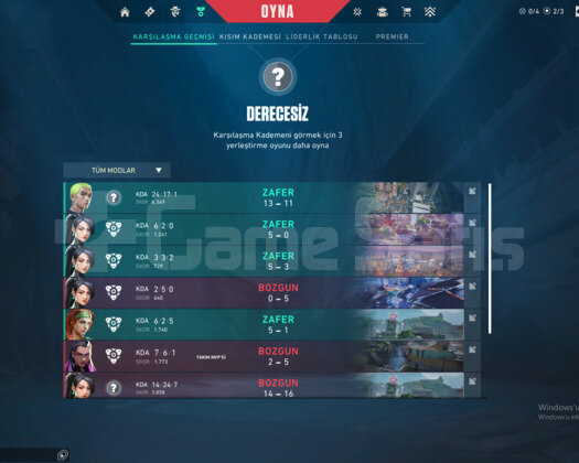 #MAİLLİ #TR YAĞMACI PHANTOM UNRANKED