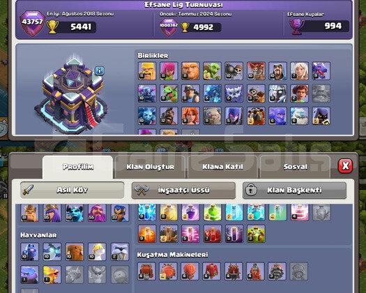 TH 15 NEREDEYSE MAX +2100 TAŞ+243 SVY HESAP