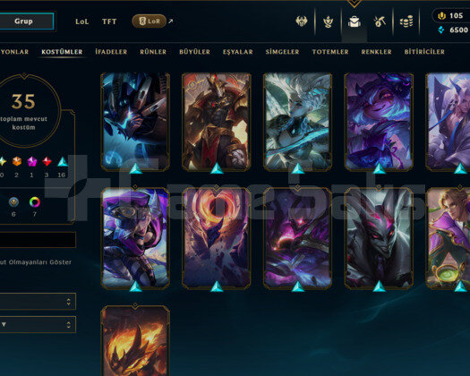 TR x 35 KOSTUM x 93 ŞAMPİYON x 162 LvL MÜTHİŞ