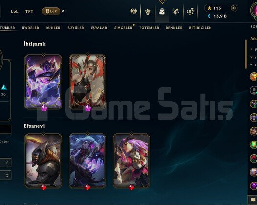 unrank dolu hesap