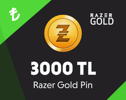 3000 TL Razer Gold Pin