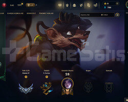 TR Geçen Sezon Zümrüt | 5 Kostüm - 30 Hero | LoL H