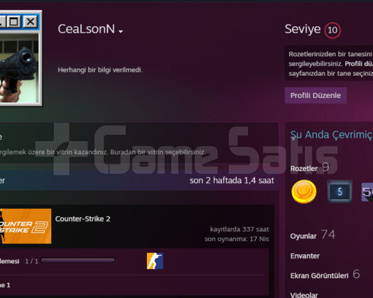 5 SENELİK STEAM HESABIMI SATIYORUM -ÖLÜ FİYAT-