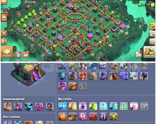 TH14COC |  213 LEVEL | MAX + MAX + KAÇMAZ