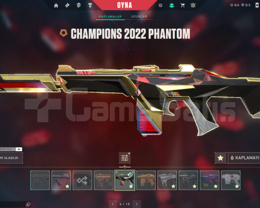 CHAMPIONS 22/RGX KELEBEK/RGX BIÇAK MAİLLİ HESAP