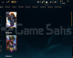 EUW 84LVL 19-GÜZEL SKİNLİ GOLD2 MMRI YÜKSEK