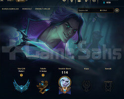 LOL EUW 41LVL PLAT1 50 LP YÜKSEK MMRLI HESAP