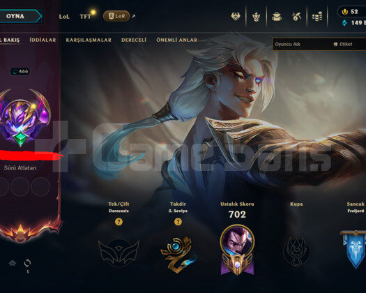 466 LEVEL / 432 SKIN /FULL HERO/12 İHTİŞAMLI/+MAIL