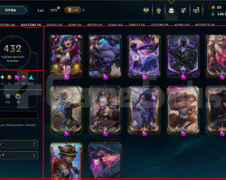 466 LEVEL / 432 SKIN /FULL HERO/12 İHTİŞAMLI/+MAIL