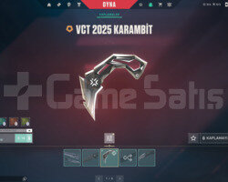 VCT 25 KARAMBİT/RGX/SERİ TETİK/İYON MAİL HESAP