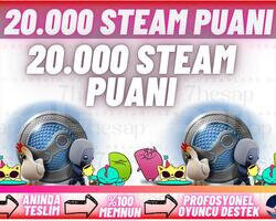 20.000 STEAM PUANI
