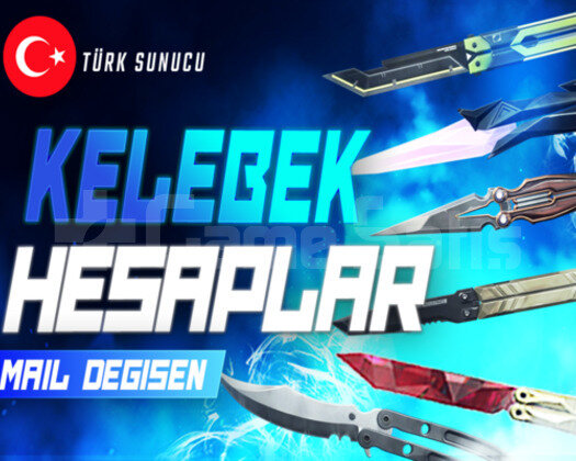 TR I KELEBEK SKIN MAİL DEĞİŞEN HESAPLAR