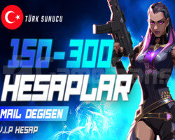TR I 150-300 SKİN MAİL DEĞİŞEN PREMİUM HESAPLAR