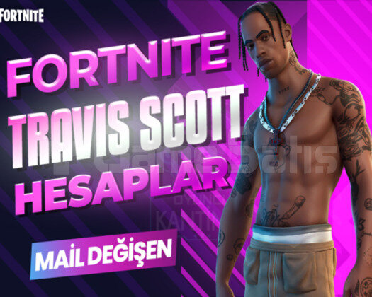 TRAVIS SCOTT SKIN PREMIUM MAİL DEĞİŞEN FORTNITE