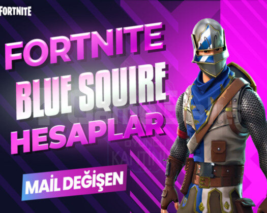 BLUE SQUIRE SKIN PREMIUM MAİL DEĞİŞEN FORTNITE