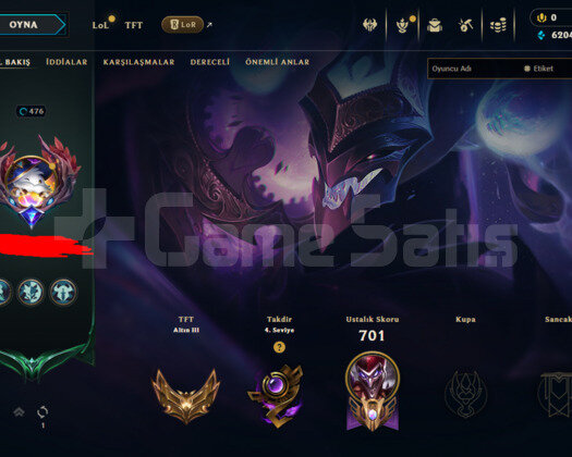 476 LEVEL / 330 SKIN / FULL HERO / +MAIL / +TEL