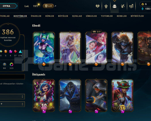 720 LEVEL / 386 SKIN / FULL HERO / +MAIL / +TEL