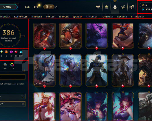 720 LEVEL / 386 SKIN / FULL HERO / +MAIL / +TEL