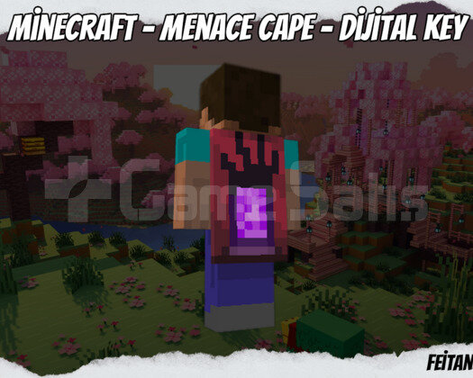 Minecraft - Menace Cape - Dijital Key