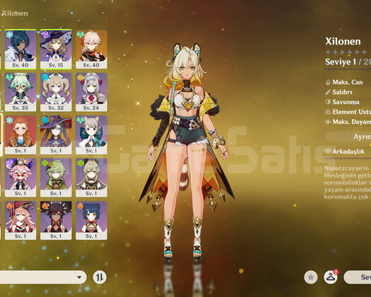 EU | MR25 Xilonen + Kazuha + Mona + Aloy
