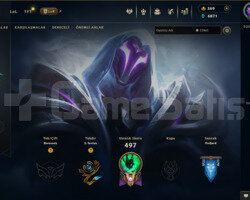 EUW 100 SKİN UNRANKED HESAP - LOL