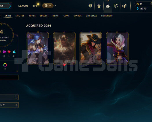 TR Unranked | 4 Kostüm - 23 Hero | LoL Hesap