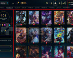 832 LEVEL/ 401 SKIN/ FULL HERO /1465 RP /+MAIL+TEL