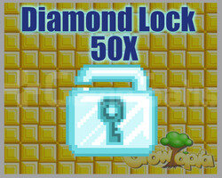 Growtopia DL- DIAMOND LOCK 50 Adet