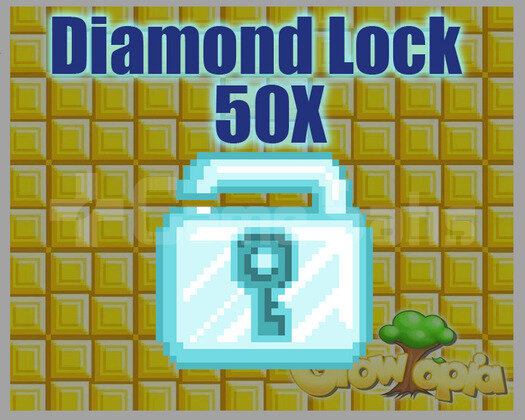Growtopia DL- DIAMOND LOCK 50 Adet