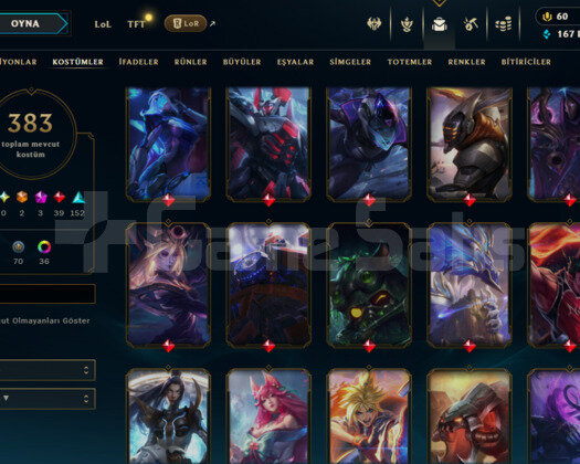 299 LEVEL / 383 SKIN / FULL HERO / +MAIL / +TEL