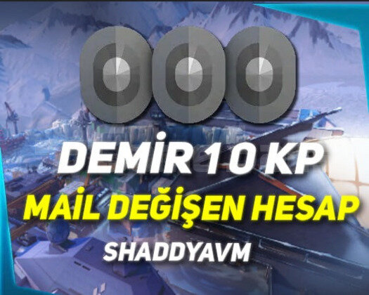 TR - DEMİR 1 0KP - MAİL DEĞİŞEN - ULTRA DÜŞÜK MMR!