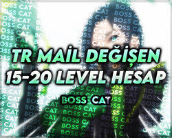 TR | 15 - 20 LEVEL | MAİL DEĞİŞEN HESAPLAR!