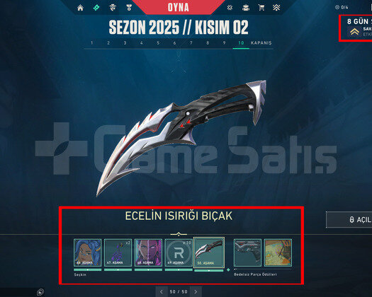 2 BIÇAK/3 PHANTOM//BATTLE PASS FULL+FULL//MAİNLİK!