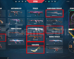 2 BIÇAK/3 PHANTOM//BATTLE PASS FULL+FULL//MAİNLİK!