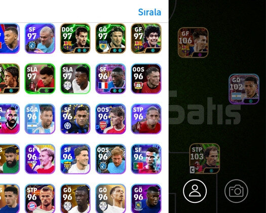 3171KG 106 Messi ve 102 Ronaldinho Mainlik!!!
