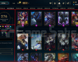 469 LEVEL / 276 SKIN / FULL HERO / +MAIL / +TEL