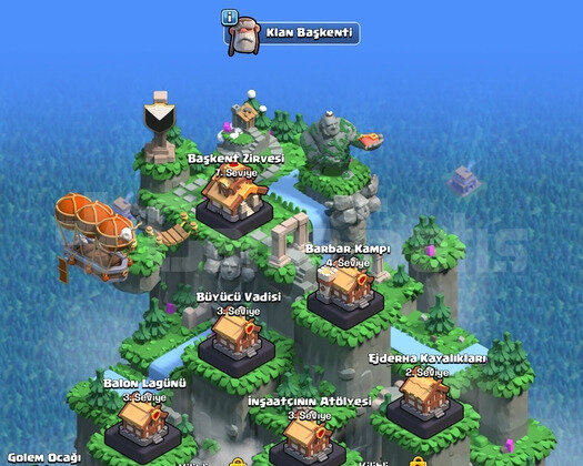 12lvl başkent 7 klan satilik