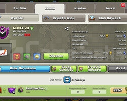 12lvl başkent 7 klan satilik