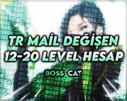 TR | 12 - 20 LEVEL | MAİL DEĞİŞEN HESAPLAR!