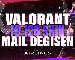 TR | 10-120 SKİN GARANTİLİ MAİL DEĞİŞEN / BOŞ YOK