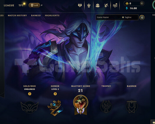 EUW Unranked | 2 Kostüm - 16K Mö | LoL Hesap
