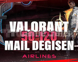 TR | 50-120 SKİN GARANTİLİ MAİL DEĞİŞEN / BOŞ YOK