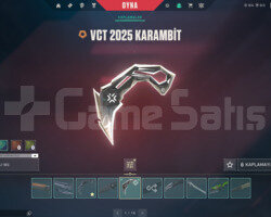 VCT 25 VE YAĞMACI KARAMBİT/KURONAMİ MAİLLİ HESAP